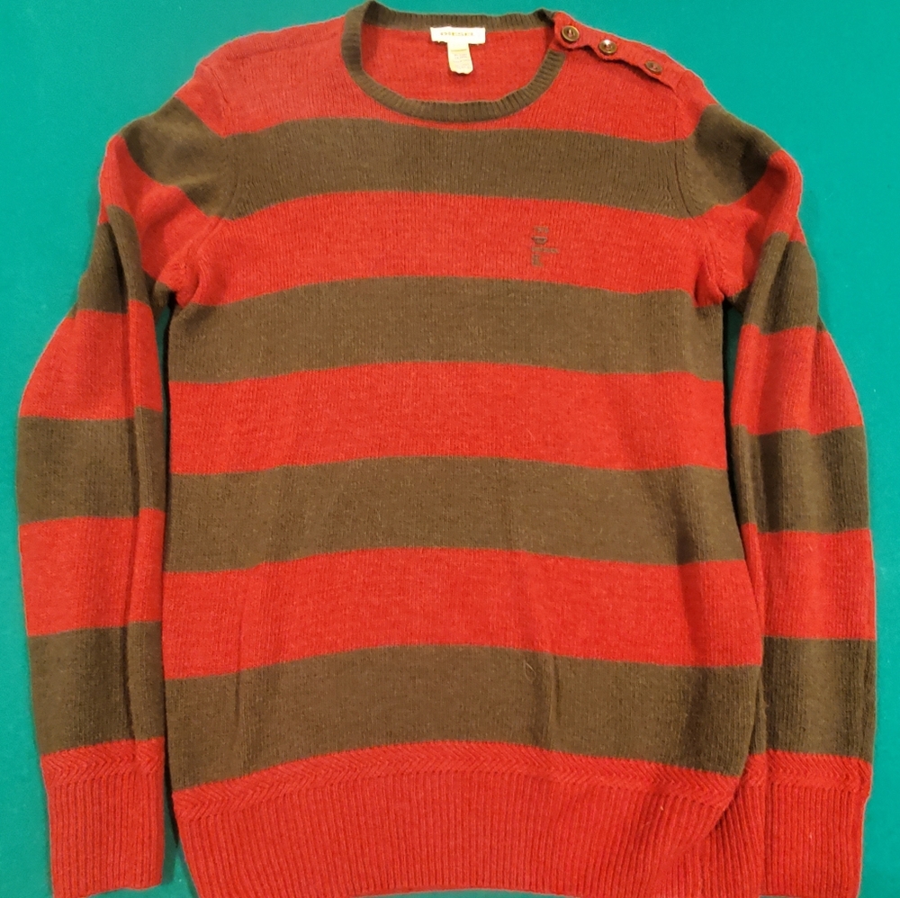 Mens Diesel Sweater Wool/Nylon Blend Large
